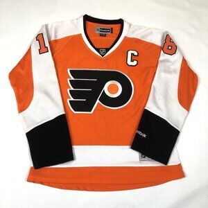 Philadelphia Flyers Reebok Womens Mike Richards #18 Hockey Jerey Size Large